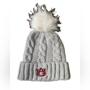 Women’s Auburn Tiger’s Pom Pom Beanie Hat